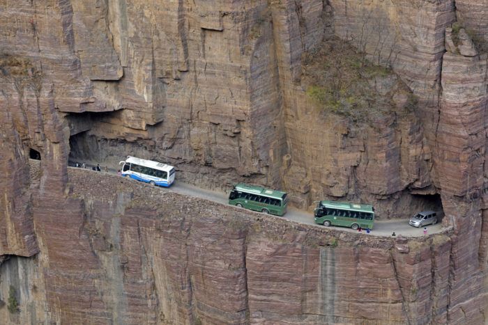 Auto Blog Review Guoliang-Tunnel-Road Top 10 Most Dangerous Roads in the World